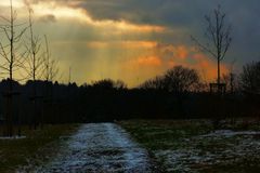 Welche Zugbahnen nehmen die Schneewolken?