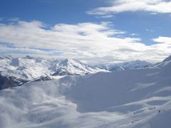 Winterwetter in den Bergen