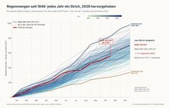 Niederschlag vs. Verdunstung: Warum die Regenmenge trügt